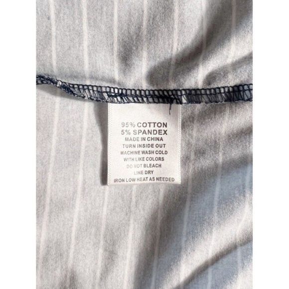 HiHo Striped Print Rope Tie Cotton/Spandex Dress XS Sailing Outfit Short Sleeve - Picture 4 of 7